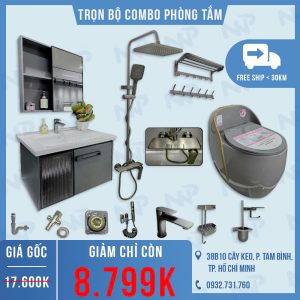 Combo Nhà Tắm Cao Cấp – Tinh Hoa Của NNP