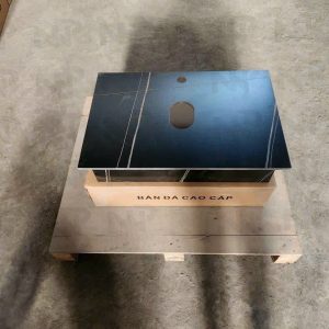 Bàn đá đen 1 tầng